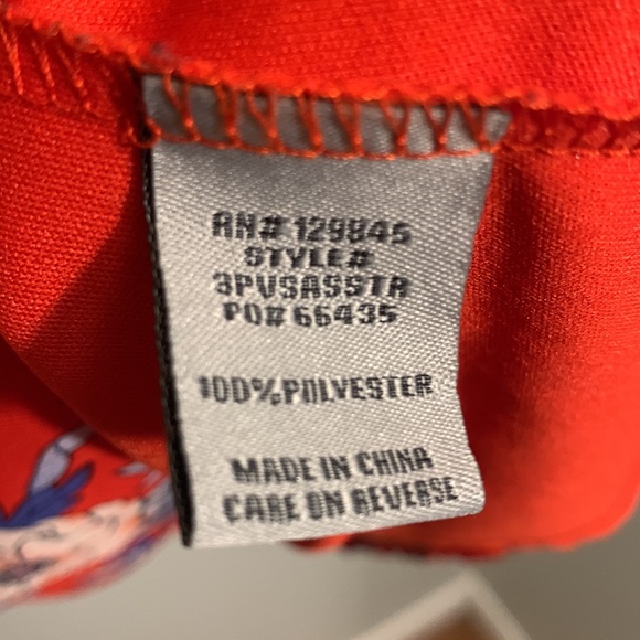 🌸 4/$20 🌸 Floral lined red womens small tunic length blouse / dress - Picture 7 of 7